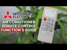 mitsubishi electric ac remote