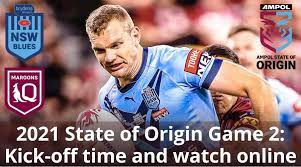 The ampol state of origin game ii between the queensland maroons and new south wales blues will be held at suncorp stadium on sunday 27th june 2021. Ow3w4hm8cczllm