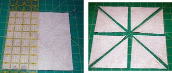 How To Make Magic 8 Half Square Triangle Units