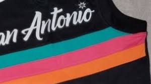 Display your spirit with officially licensed san antonio spurs city jerseys, shirts and more from the ultimate sports store. Leaked Spurs 2021 City Edition Jerseys Feature Retro Fiesta Colors Woai