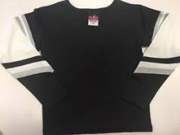 Details About Rhythm Cheerleading Long Sleeve Liner New Alleson C680 C680y Cheer Midriff Top
