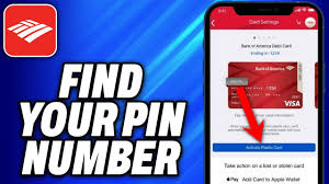 pin number for debit card bank