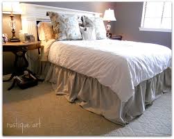 Drop Cloth Bed Skirt Home Bedroom