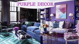 decor purple room decorating ideas