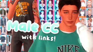 must have male cc for the sims 4 with
