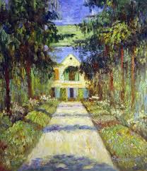At Giverny Painting By Claude Monet
