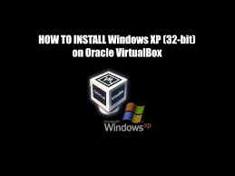This streamlined and efficient program accomplishes everything you'd expect with no hassle through an intuitive and clean interface, making it accessible to users of. Tutorial Install Windows Xp 32 Bit With Oracle Virtual Box Youtube
