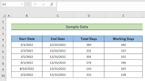 in excel excluding weekends and holidays