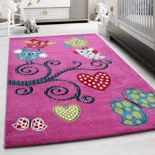 pink rug kids bedroom floor carpet