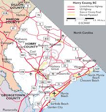 maps of horry county south carolina