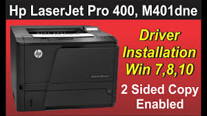 Hp printer driver is a software that is in charge of controlling every hardware installed on a computer, so that any installed hardware can interact with installed devices to the computer (such as printers, scanners, vga, mouse, keyboards) drivers must be installed first. How To Install Hp Laserjet Pro 400 Printer M401dn Software And Driver Youtube