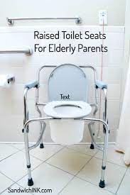 raised toilet seats elderly pas