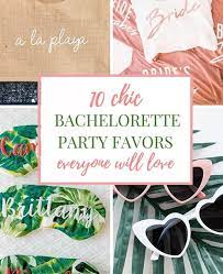 chic bachelorette party favors that