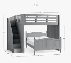 catalina stair loft bed for kids
