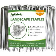 Galvanized Landscape Staples Stake