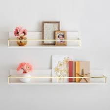 Gold Polished Shelves 24 36 West Elm