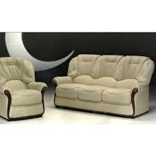 debora genuine italian leather sofa