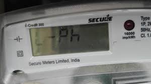how to read a bidirectional meter