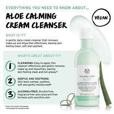 body aloe calming cream cleanser 250ml