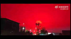 Strange Blood-Red Sky Causes Panic In A ...