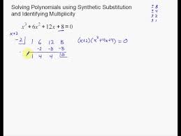 Solving Polynomial Equations By Using