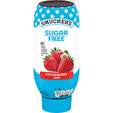 squeeze sugar free strawberry jam