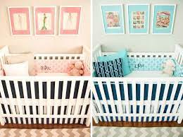 boy girl twin nurseries