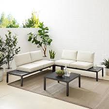 Pc Outdoor Metal Sectional Set