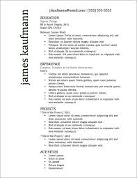 12 Resume Templates For Microsoft Word Free Download Työ