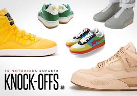 notorious sneaker knock offs