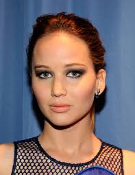 jennifer lawrence smoky eyes jennifer