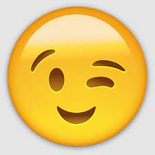 smile emoji wink facebook messenger
