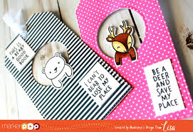 Markerpop Blog Lawn Fawn Bookmarks Front And Back