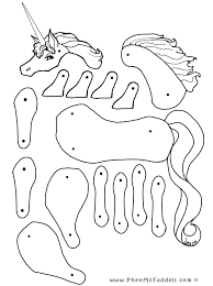There are a few different types to choose from. Unicorn Puppet Coloring Page
