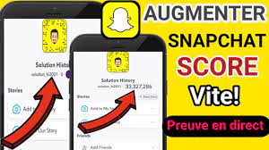Comment augmenter rapidement le score de Snapchat! | Comment BOOSTER son  Score Snapchat à l'infini - YouTube