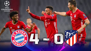 Each channel is tied to its source and may differ in quality, speed, as well as the match commentary language. Bayern Munich Vs Atletico De Madrid 4 0 Goles Champions League Youtube