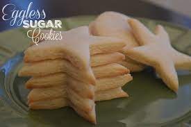baking with kids eggless sugar cookies