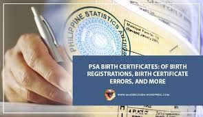 Too busy to apply for a birth, marriage, or death certificate at a psa serbilis center? Psa Birth Certificates Of Birth Registrations Birth Certificate Errors And More Mastercitizen S Blog