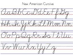 Cursive Alphabet Cursive Chart Learn Cursive Write Cursive