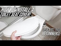 Install Replace A Toilet Seat Lid