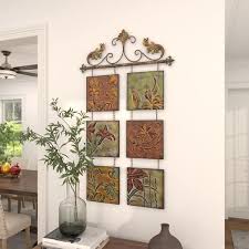 Suspended Panels Fl Wall Decor