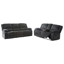 ashley draycoll manual reclining sofa