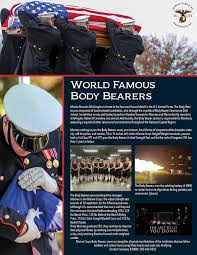 body bearers marine barracks