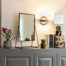 dressing table mirror free standing
