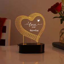 i love you personalized led l gift