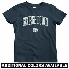 Details About Georgetown Dc Kids T Shirt Baby Toddler Youth Tee Washington Hoyas Gift Usa
