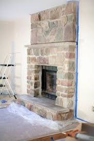 45 painted stone fireplace ideas