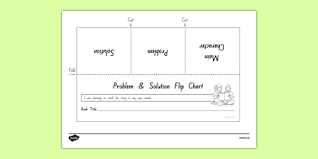 Problem And Solution Flip Chart Worksheet Worksheet Worksheet