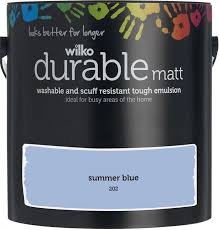 Wilko Durable Summer Blue Matt
