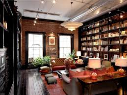 mansion loft library den | Interior Design Ideas gambar png